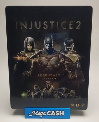 $75 • Buy INJUSTICE 2 - Legendary Edition - STEEL BOOK - PlayStation 4 PS4 Game