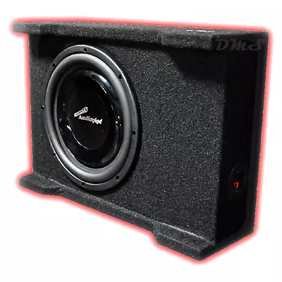 Audiopipe APSB-10BDF | 10  400W 4 Ohm Loaded Sealed Shallow Truck Jeep Subwoofer • $89.99