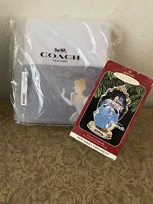 NWT Coach C3406 Disney X Mini Camera Bag With Cinderella & Ornament • $248