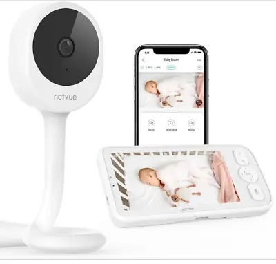 Peekababy- Baby Monitor With Camera And Audio Smart Baby Monitor With 4-in-1 H • £14.95