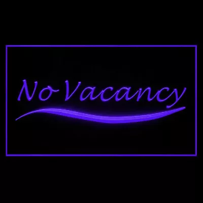 $23.99 • Buy 120140 No Vacancy Restaurant Closed  Holiday Notice Display LED Light Neon Sign