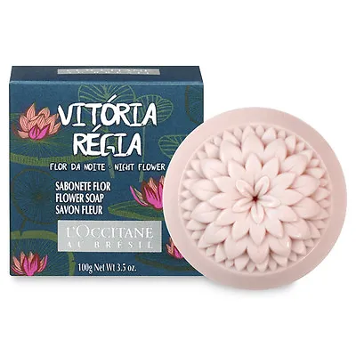 L'occitane Vitória Régia Flower Soap 3.5oz/100g • $14.99