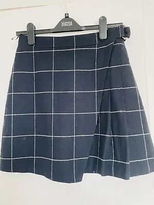 £3 • Buy Womens M&S Navy Mini Kilt Size 10