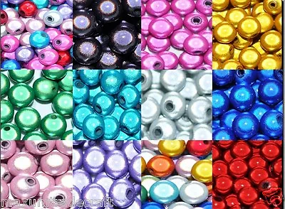 3D Illusion Miracle Round Acrylic Beads Various Sizes And Double &single Colours • £1.19