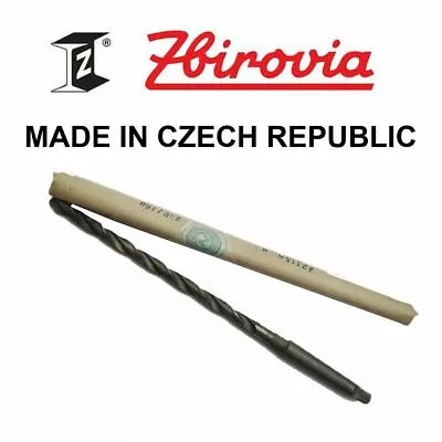 ZBIROVIA HSS Morse Taper Drill Bit Shank Twist Bits 9 10 11.5mm CZECH MADE • £8.99