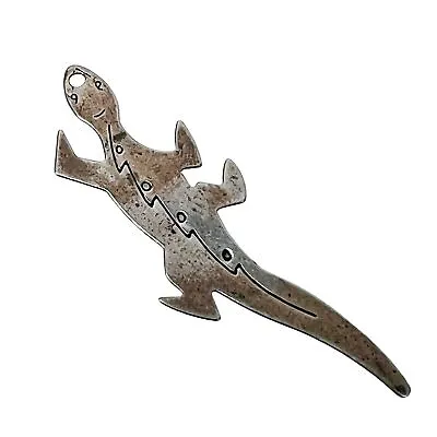 Sterling Silver Gecko Lizard Pendant Charm Smiley Face Southwest • $24.99