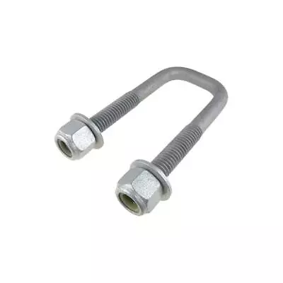 Pack Of 1 Galvanised Square U Bolt 1/2  BSW X 50mm Inside (W) X 75mm Length (L) • $10