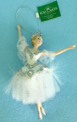 BALLERINA Sugarplum Fairy From Nutcracker Ornament KURT S ADLER NWT • $12.74