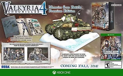 Valkyria Chronicles 4: Memoirs From Battle Premium Edition - Xbox One Brand New • $194.45