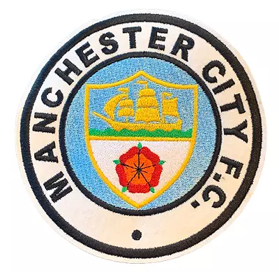 Embroidered Iron-on Patch - MANCHESTER CITY Football Club • $17.85