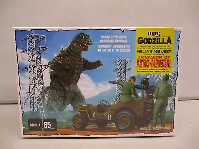 MPC Godzilla Willys MB Jeep 1/25 • $19.99