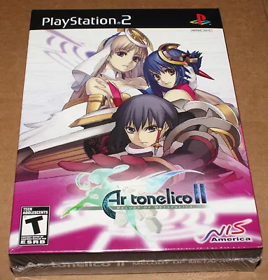Ar Tonelico Ii: Melody Of Metafalica Ps2 2009 Premium Edition New Factory Sealed • $223