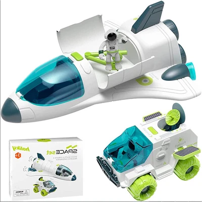 £16.95 • Buy 4-in-1 Space Shuttle Miniature Toy Model Space Shuttle Rocket Adventure For Kids