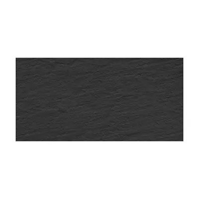 RAK Lounge Rustic Tiles - 300mm X 600mm - Black (Box Of 6) • £33.95