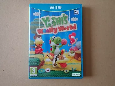 WII U Nintendo Game Yoshis Woolly World (O41) • £19