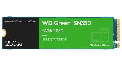 WD Green SN350 NVMe M.2 2280 Solid State Drive 250GB - WDS250G2G0C • £56.59