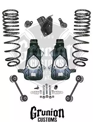 Dodge Ram 1500 2015 2/4 Lowering Kit Single Extended Crew Cab McGaughys • $699.41