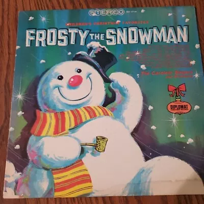 Frosty The Snowman Vintage LP Vinyl Record Stereo SX 1714 Diplomat Christmas VG • $7.95