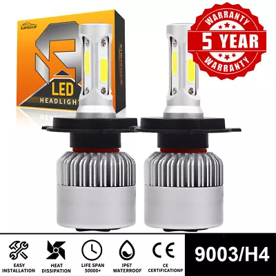 For Honda Pilot 2003 2004 2005 6000K 2pc 9003 LED Headlight Hi/Lo Beam Bulbs Kit • $24.99