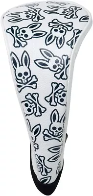 Psycho Bunny Golf Club Head Cover A/A FLAG H/C Driver PBMG0SH1 White Monogram • $88.99