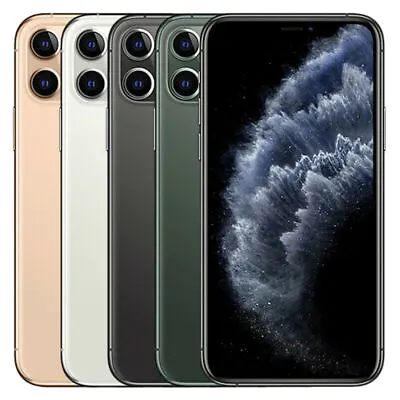 Apple IPhone 11 Pro Max 64GB/256GB/512GB Unlocked Mobile Phone Grade B • £229.99