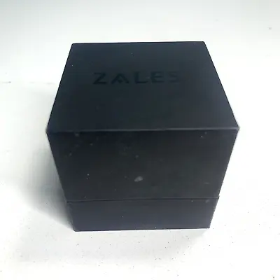 $18.99 • Buy Zales Jewelers Empty Black Jewelry Ring Box