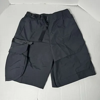 Nike Sportswear Tech Pack Woven Unlined Cargo Shorts Black Men S Sz S DM5592-010 • $96.22