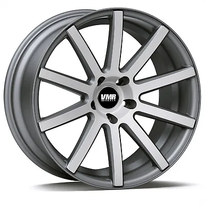 (1) 19  VMR Wheels V702 19x8.5 Et35 | 5x112 57.1mm | Gunmetal W/ Brushed Face • $124.99