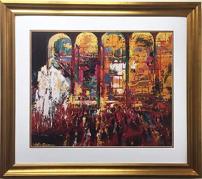 LeRoy Neiman  Metropolitan Opera  CUSTOM FRAMED Art Lithograph LINCOLN CENTER NY • $199.99