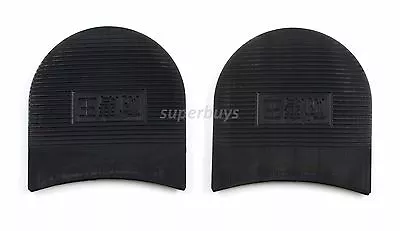 £11.53 • Buy 8.4cm X 8.6cm Rubber Shoe Boot Heel Cap Sole Plate Repair Set Kit Non Anti Slip 