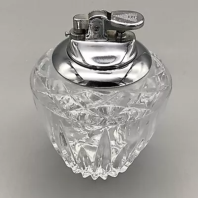 Vintage Princess House “Highlights” Lead Crystal Heavy Table Lighter • $40