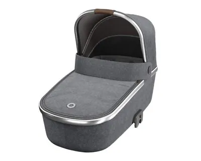 £59 • Buy Maxi-Cosi Oria Carrycot Newborn Lay Flat In Grey RRP£210 (no Pushchair)