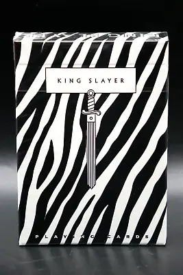 Zebra King Slayer Playing Cards Deck Ellusionist Limited Edition Poker - New • $16.82