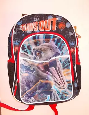 16  Universal Jurassic World Movie Dinosaur T-rex Kid's Children's Backpack • $17.24