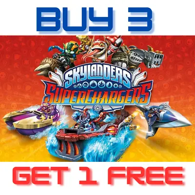 **BUY 3 GET 1 FREE** Skylanders SUPERCHARGERS Figures Portals Activision • $6.50