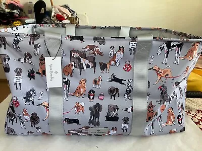 Vera Bradley Lighten Up Oversized Car Tote Dog Show  Collapsible NWT • $69