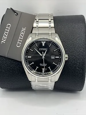 Citizen Eco-Drive Sport Luxury Super Titanium Quartz Men's Watch AW1248-80E • $125