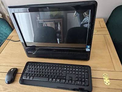 DELL All IN ONE PC W01B 19 INCH 4GB RAM PENTIUM DUAL CORE 2.6GHZ - WORKING • £49.99