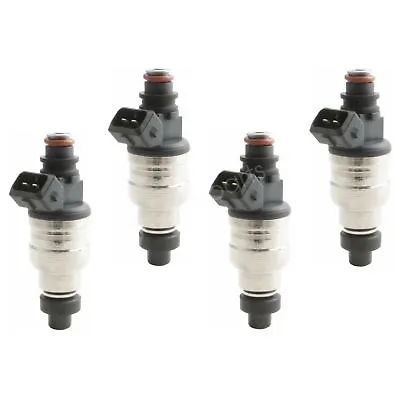 4PCS 550CC Fuel Injectors For EVO 4-9 RX-7 FC3S 13B 20B 4AGE 4G63T EV1 • $49.98