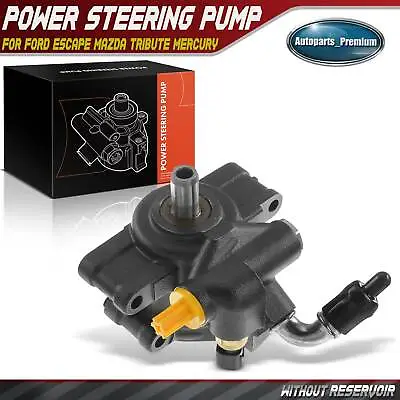 New Power Steering Pump W/o Pulley For Ford Escape Mazda Tribute Mercury Mariner • $64.99