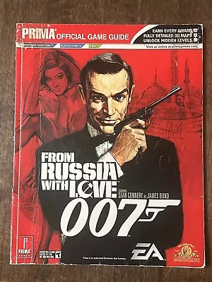 James Bond 007 From Russia With Love Prima Games Official Strategy Guide Book • $10