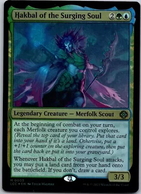 Magic The Gathering Hakbal Of The Surging Soul Lost Caverns Of Ixalan Commander • $1.49