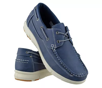 Mens Dr Keller Smart Boat Deck Casual Walking Driving Shoes Loafers Moccasins • £21.95