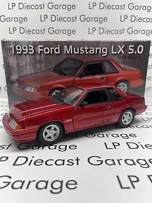 GMP 19003 1993 Ford Mustang LX Coupe Electric Red 1:18 Scale Diecast NEW Stock • $139.99