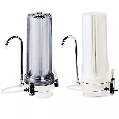$94.95 • Buy Water Filter Bench Counter Top Activated Carbon Filters Sink Benchtop Countertop