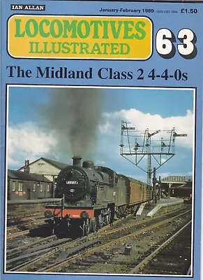Locomotives Illustrated #63 The Midland Class 2 4-4-0s. Pristine Condition. • £4