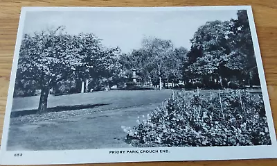 Crouch End  Priory Park Near Hornsey & Muswell Hill Fry & Co RPPC London • £1.99