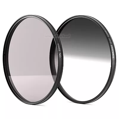 POL + Gray Gradient Filter Fits Panasonic Lumix FZ300 • £23.31