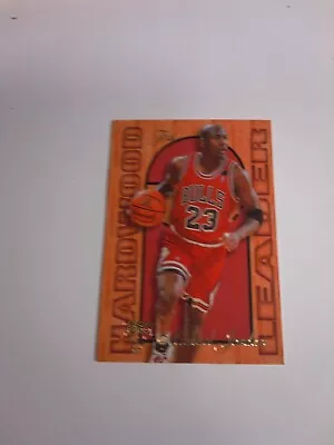 Michael Jordan 95-96 Flair Hardwood Leaders 4of27 Chicago Bulls 🐐🏆🐐 • $15