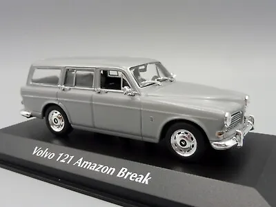 Volvo 121 Amazon Break 1966 Gray 1/43 Maxichamps 940171010 By MINICHAMPS Estate • $47.21